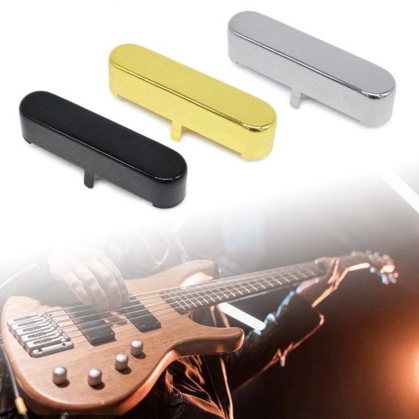 Pickup-kannet Humbuckers Messinki Kitara Pickup-kannet Kulta/Hopea/Musta Kansi Kansi Kaula ja Sillalle Musta