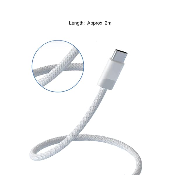 MagSafe 3 -latauskaapeli 2m – USB-C Vit white