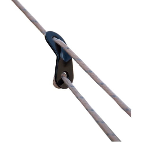 Tältrepssträckare 30 st Aluminiumlegering Guyline Cord Adjuster Paracord sladdknutningsspänne för utomhusvandring Camping