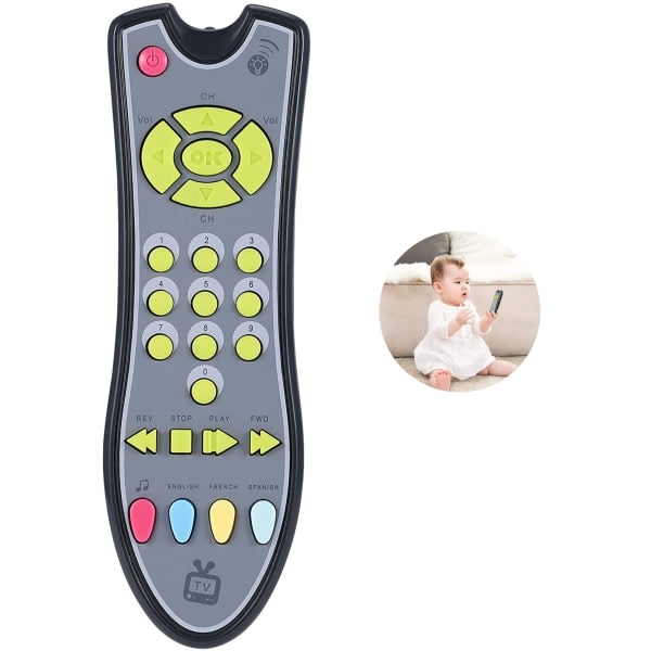Babyfjärrkontroll leksak, fjärrkontroll leksak för bebis