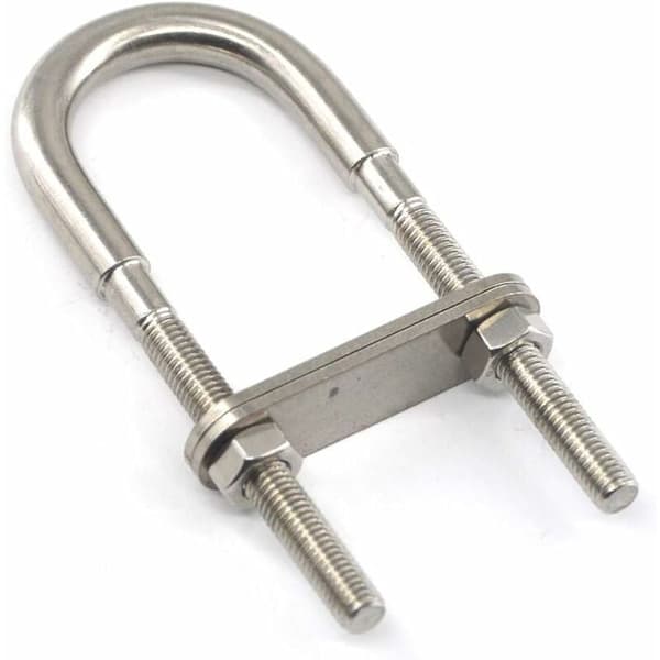 M6x90 304 Rustfritt Stål U-bolt (2 stk)