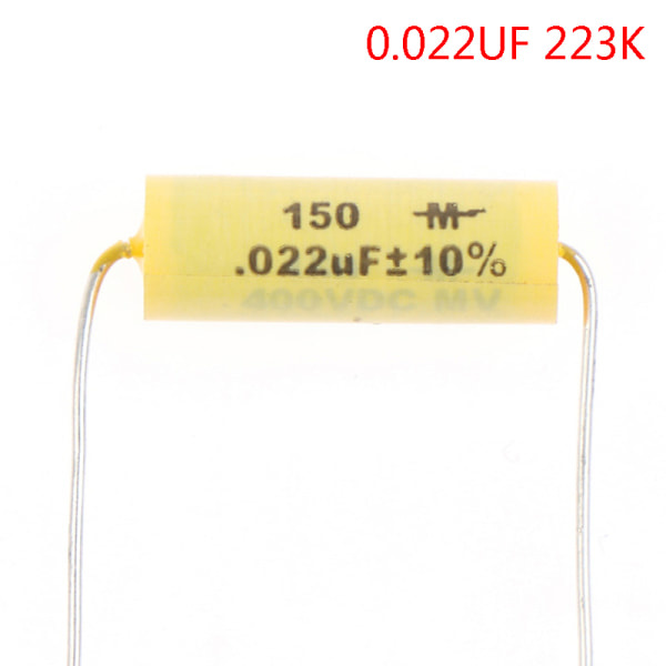 1:a äkta USA Mallory 0,022UF 223K Tone Cap (kondensator) för E
