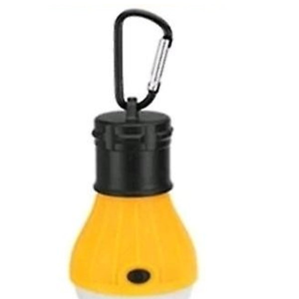 Utomhustält vattentät sfärisk campinglampa (gul)