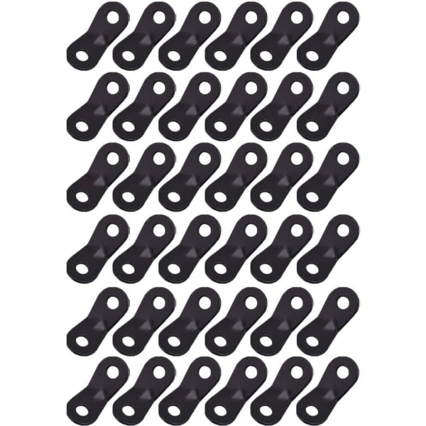 Tältrepssträckare 30 st Aluminiumlegering Guyline Cord Adjuster Paracord sladdknutningsspänne för utomhusvandring Camping
