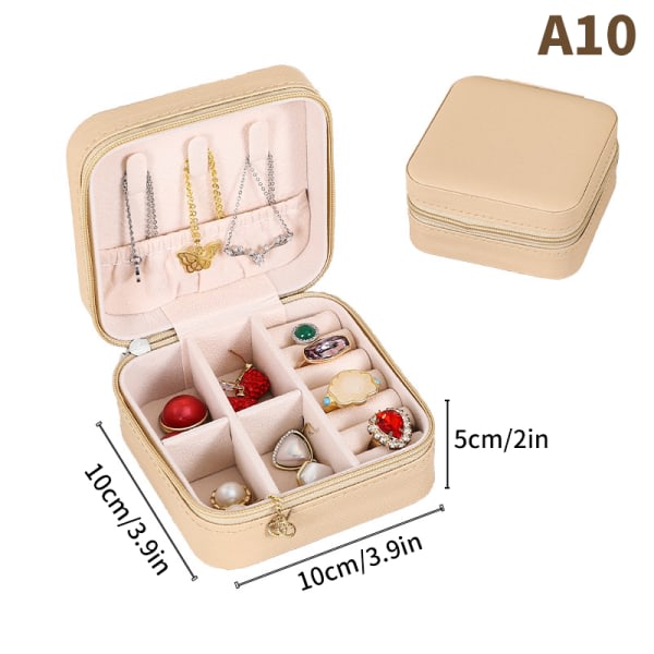 1. enkeltsjikts oppbevaringsboks for damer Resesmykker Classic A10 ONESIZE A10 ONESIZE