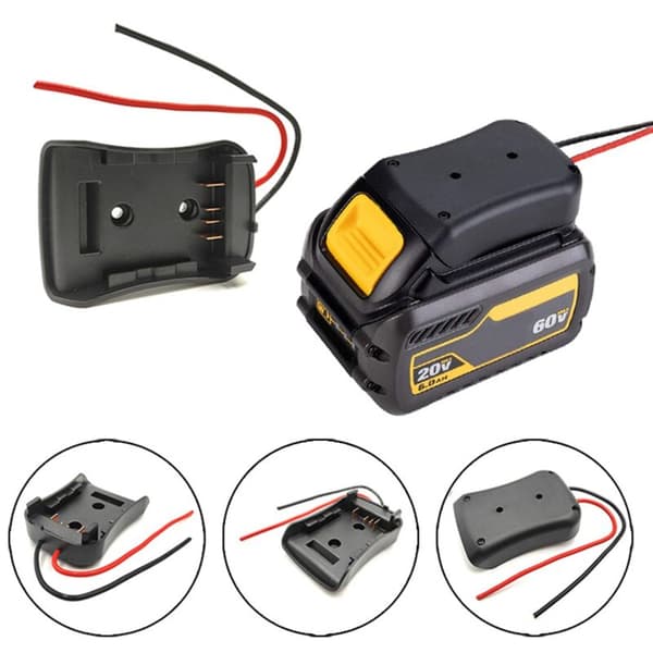 Flexvolt 60V Max 12 Gauge 54 Batteriadapter for Strømuttaksdokk