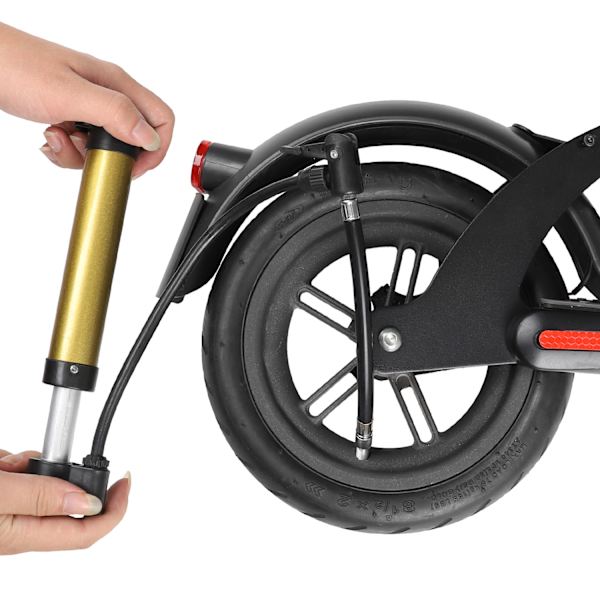 För Xiaomi scooter uppblåsbar förlängningssladd originalmodell uppblåsbar förlängningsventil M365 Pro Pro2 1S förlängningsrör Svart