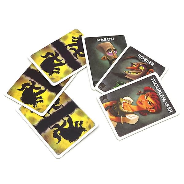 One Night Ultimate Werewolf Brætspil Sjovt Familiedaggry Kortspil Alien alien