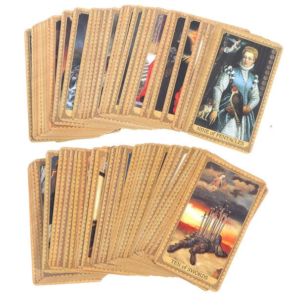 Vaikutusvalta enkelikortti Tarot-korttipeli Englanti Divinati Monivärinen onesize Multicolor onesize