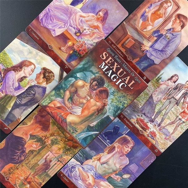 Engle Tarot Deck Mystisk Spådom Kærlighed Skæbne Orakelkort til Kvinder Piger Kortfest Brætspil Bord Kortspil Ts183 none Ts183 none