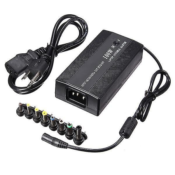 100W Universal AC DC-strömadapter med USB-port & DC-bilkontakt