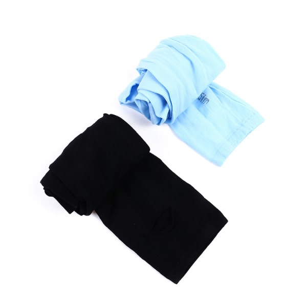 Ice Silk Sleeve Cuff Arm Uv Sun Protect AntiSlip Summer Outdoo Grey One Size Gray One Size