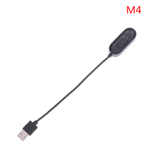 USB-ladekabeladapterlader for Mi Band hurtiglading C Svart for Mi band 4 Black For Mi band 4