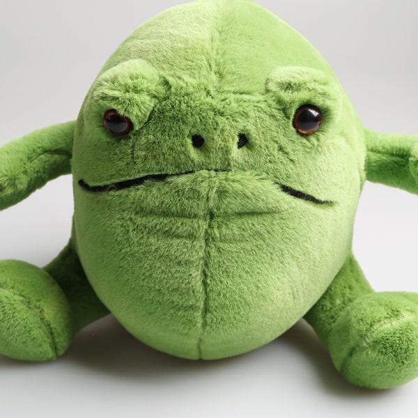 32 cm pehmolelu sammakko, söpö sammakko täytetty Kawaii eläinvarusteet