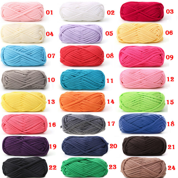 100g woven thread Cotton fabric Woolen yarn Hand knitting yarn Crocheted blanket null - 2