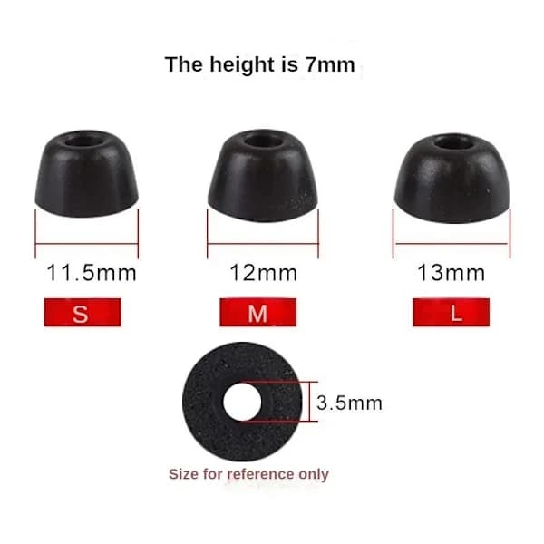 Ørepropper for Galaxy Buds 2 Pro - Memory foam tips
