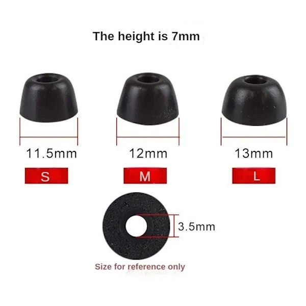 Öronproppar för Galaxy Buds 2 Pro - Memory foam tips