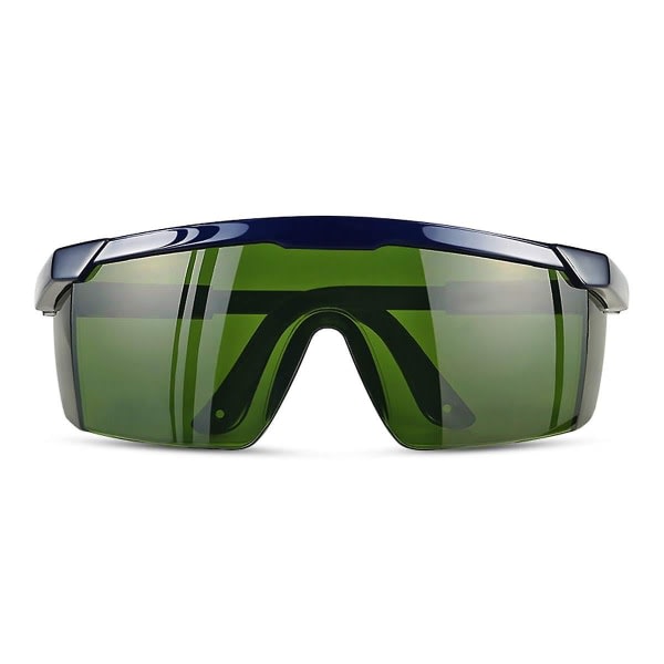 Lasersikkerhedsbriller til laserbehandling af hårfjerning og laserkosmetologi Øjenbeskyttelse med etui (mørkegrøn)