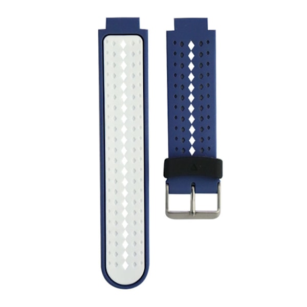 To-farvet silikonearmbånd til Garmin Forerunner 220 230 235 630 620 735 Lime & Black