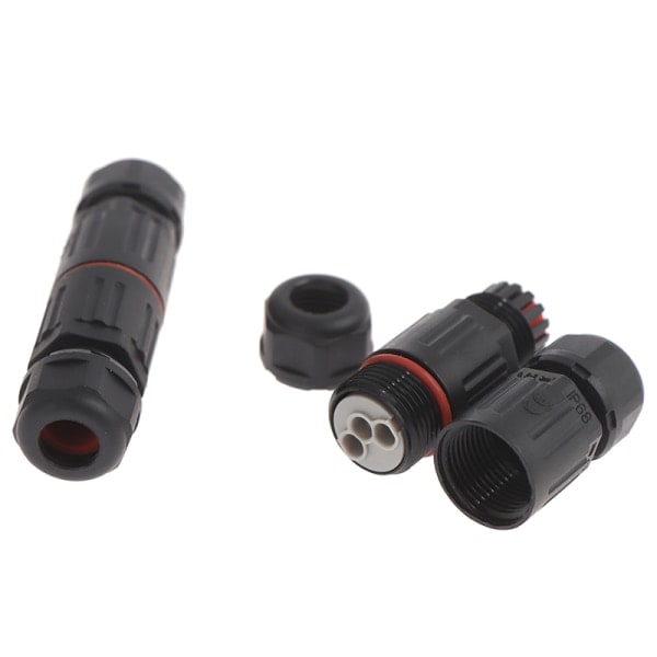 IP68 Industriell Elektrisk Vattentät Trådkabel Anslutning Outd black One Size black One Size