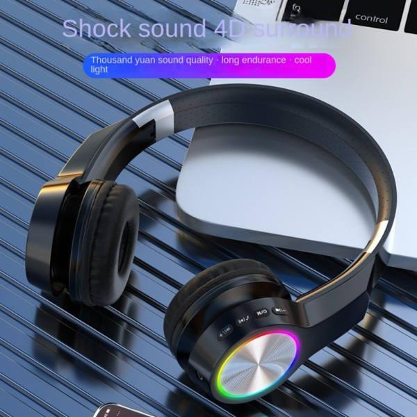 Bluetooth-hörlurar Trådlösa hörlurar RÖD röd red