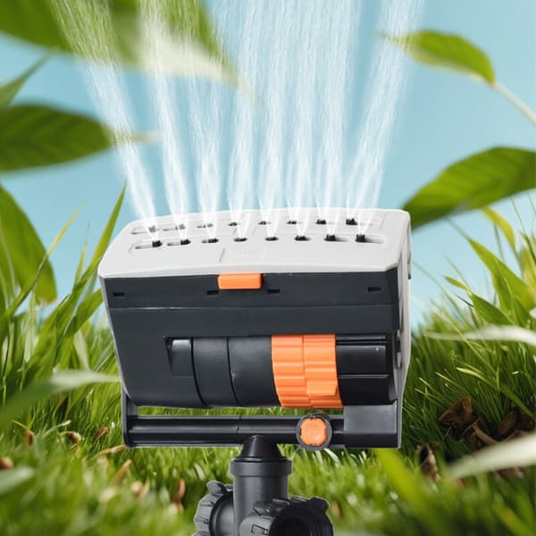 Oscillerende sprinkler til jævn vanding, oscillerende sprinklere