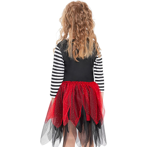 Pirat kostume til børn, maskerade kostumer, festtøj, til drenge og piger Colorful 4-6 ans