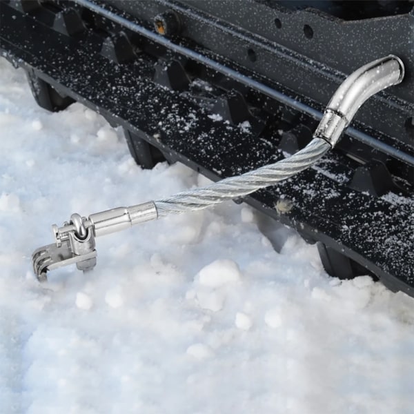 Isbrytare för Snöskoter - Reverse Kit med Spikar för Isbrytning, Spårssmörjning och Tillbehör