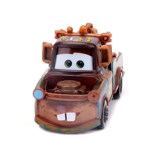 Cars 2 Mater Toy Car Diecast Filmkaraktär Fordon Modell Leksaker Roliga presenter till barn Pojkar Flickor