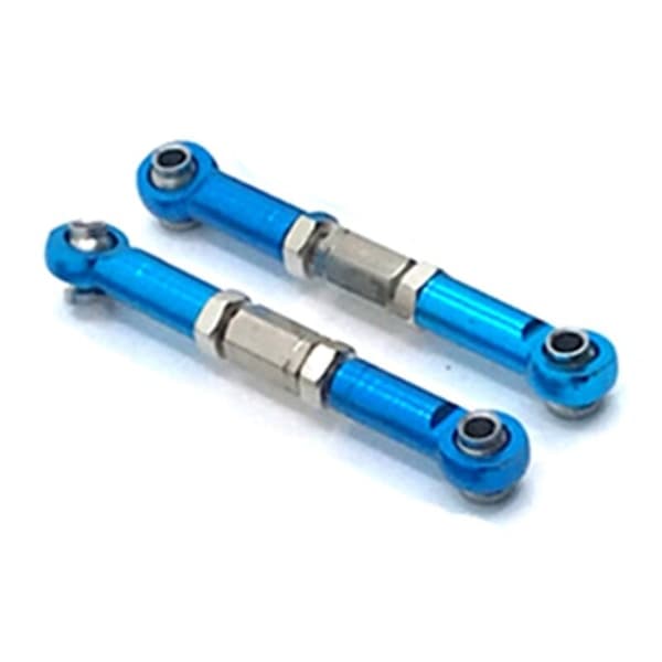 RC Bil Bagerste Metal Linkage Kit til 104072 1/10 Skala Opgraderingsdele, Sort