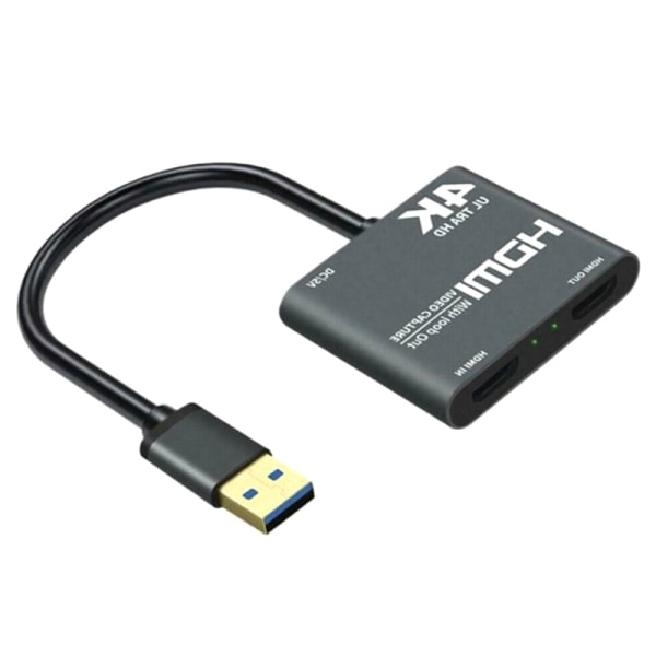 1080P 60fps Loop Out Broadcasting 4K HDMI USB3.0 Video Capture