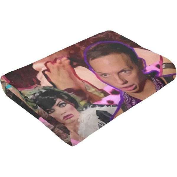 Alyssa Edwards Mjuk och Bekväm Varm Fleecefilt för Soffa, Kontorsstol, Säng, Billägersoffa Mysig Fluffig Plysch Filtar Strandfilt - c444 50x40in 125x100cm