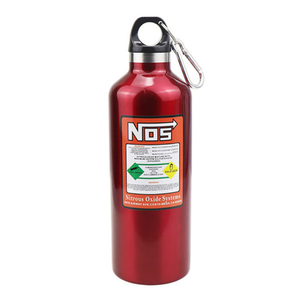 Bil isoleringskopp NOS kväve cylinder vakuum rustfritt stål rød 500ml Red 500ml
