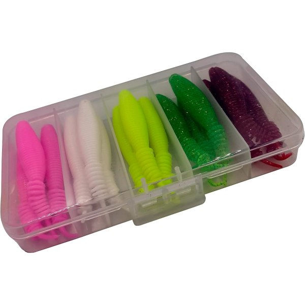 Myk plast Myke agn Myke fiskedrag for bass. Padle hale