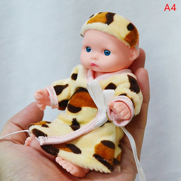 1 sæt Reborn Dolls Pyjamas Kjole Simulation Baby Reborn Dress Up Style 9 A4 Style 9 A4