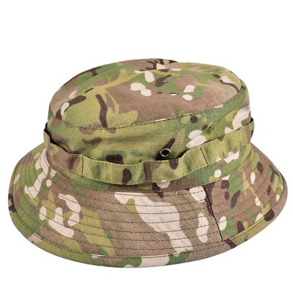 Boonie Hat Militær Taktisk Bucket Hat for Safari Herr Dame H B