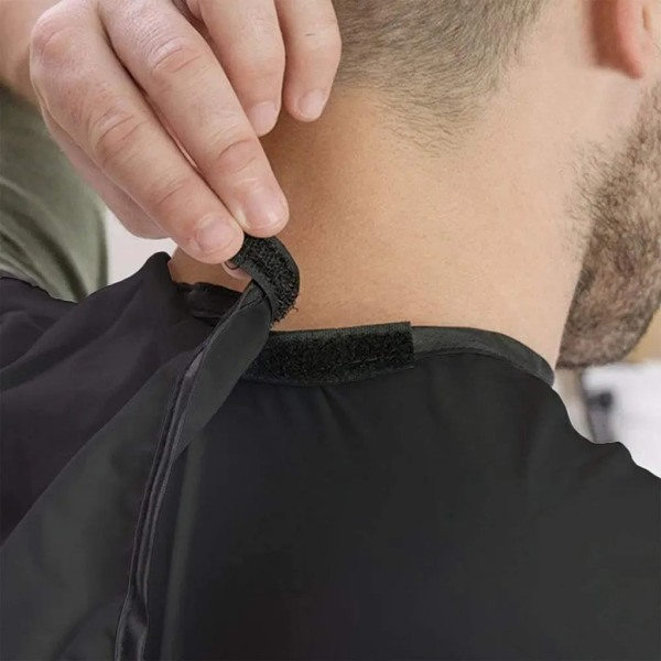 Skäggförkläde för män, skäggfångare för män, grooming cape, vattentät badrumsskägghaklapp, sugkopp, förvaringsväska för rakning