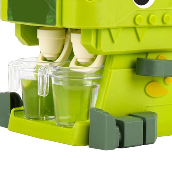 Söt grön dinosaurie vattendispenserleksak för barn