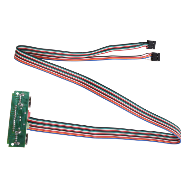 USB PC-computer til kabinet 6CM frontpanel USB-lydport mikrofon hovedtelefonkabel Compu