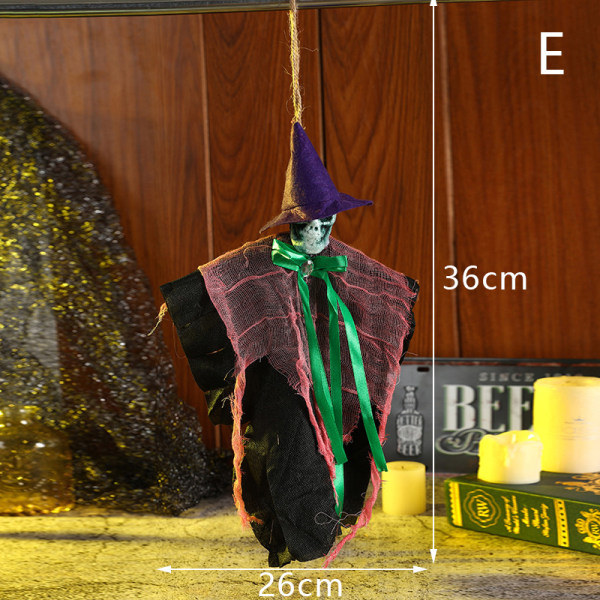 Halloween-koriste, aavekallo, Haunted House -baari, KTV, kauhu, E, YKSIKOKO E ONESIZE