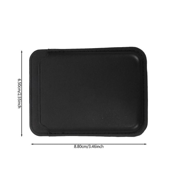 1. smarttelefonlommebok på baksiden Svart 8,8X6,5X0,3CM