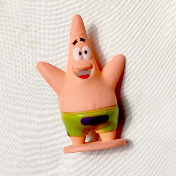 Svampebob Fyrkant 6-delad figurleksaksmodell Set