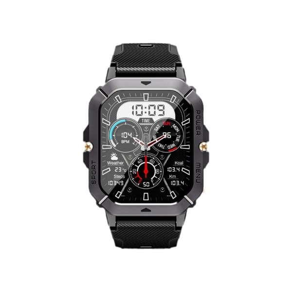 C28 Smartklokke - AMOLED Bluetooth-anrop/Vanntett/Helsemonitorering