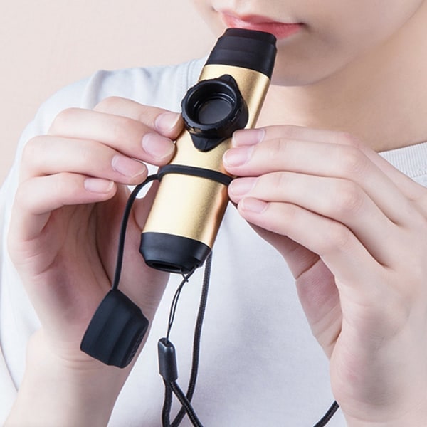 1 stk Professionel Kazoo legeringsharts Kazu Fløjte træblæseinstrument sort 1# black 1#