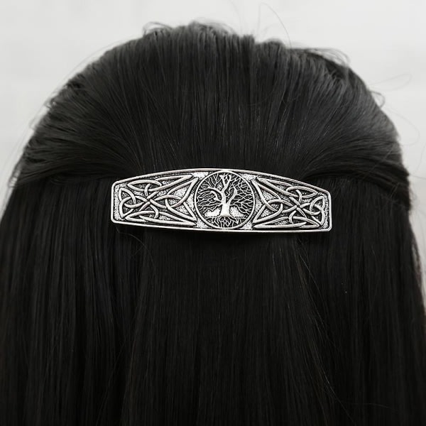2kpl Retro-hiuspanta Elämänpuu Elämänlähde Metalli Hiustenklipsu Koriste Hiussoljet Headpiece Vi