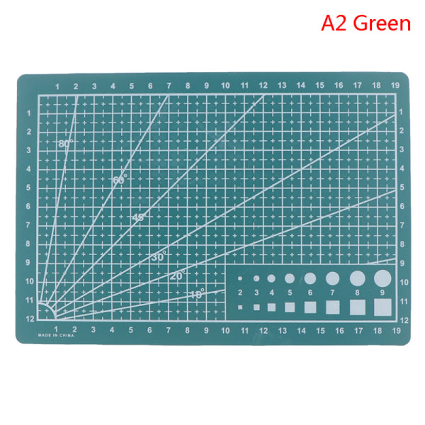 3st Kulturelle og pædagogiske værktøjer A4A5 dobbeltsidet stofplade A5 Grøn 3stk A5 Green 3pcs