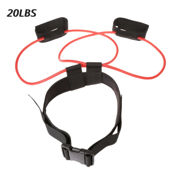 Fitness Booty Bands Glutes Muskelträning Motståndsband Justerbart midjebälte 20LB