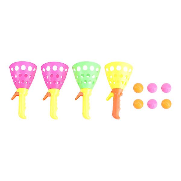 10 stk Børneleg Legetøj Baby Bollfanger Toy Bollkaster Toss Game Launcher 25*14cm 25*14cm