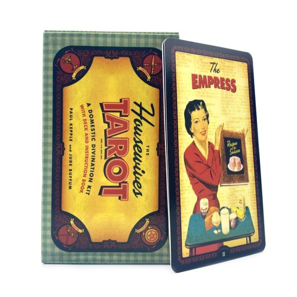 Housewiues Tarotkort Profeti Spådom Deck Familiefest Boa Gul one size Yellow one size