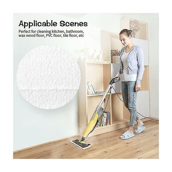 Ångmoppdynor, Ångrengöringstillbehör, Kompatibla med Karcher Easyfix Sc2